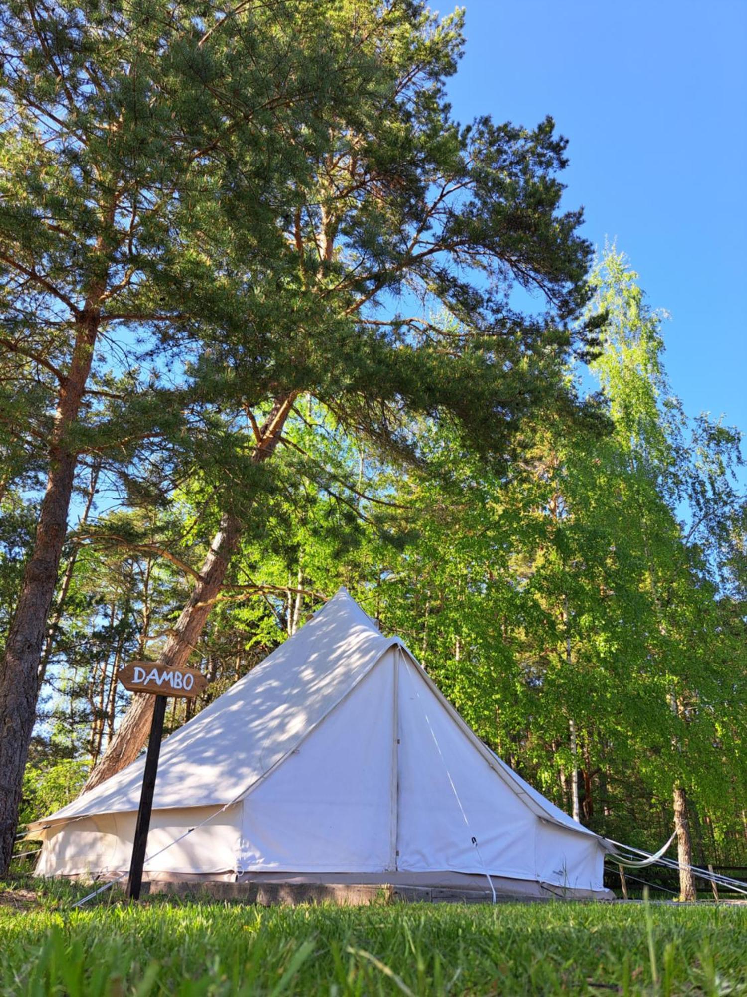 Glempings Berzciema Laguna Bērzciems Zimmer foto